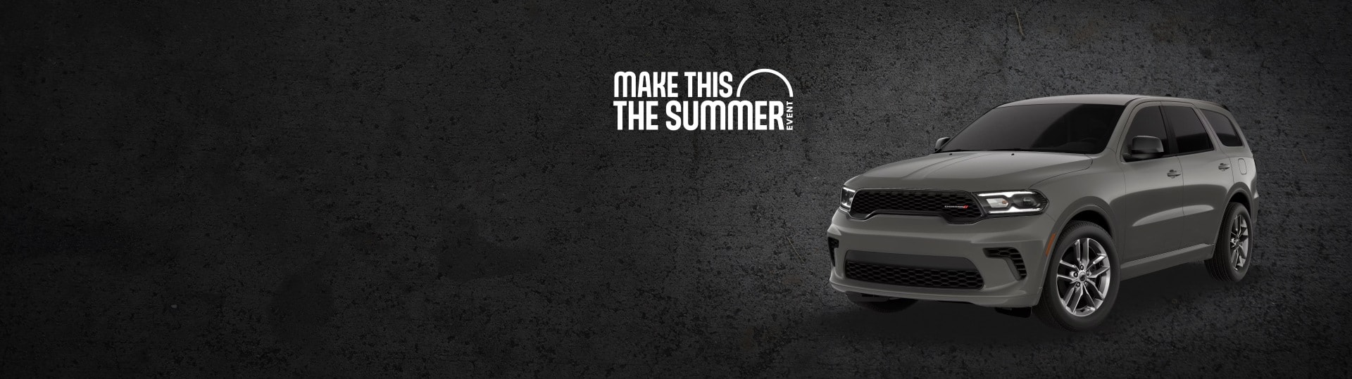A MY26 Durango GT V6 Destroyer Gray Jellybean. Make This The Summer Sales Event.